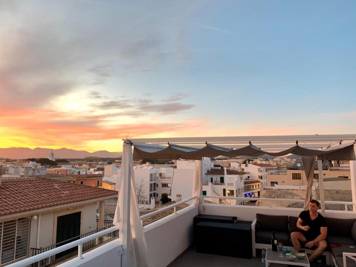 Sonne & Meerblick Aus 40 Grad Heissem Whirlpool Geniessen - Zentral Am Hafen Und Dennoch Ruhig Cala Ratjada (Mallorca) Exterior foto