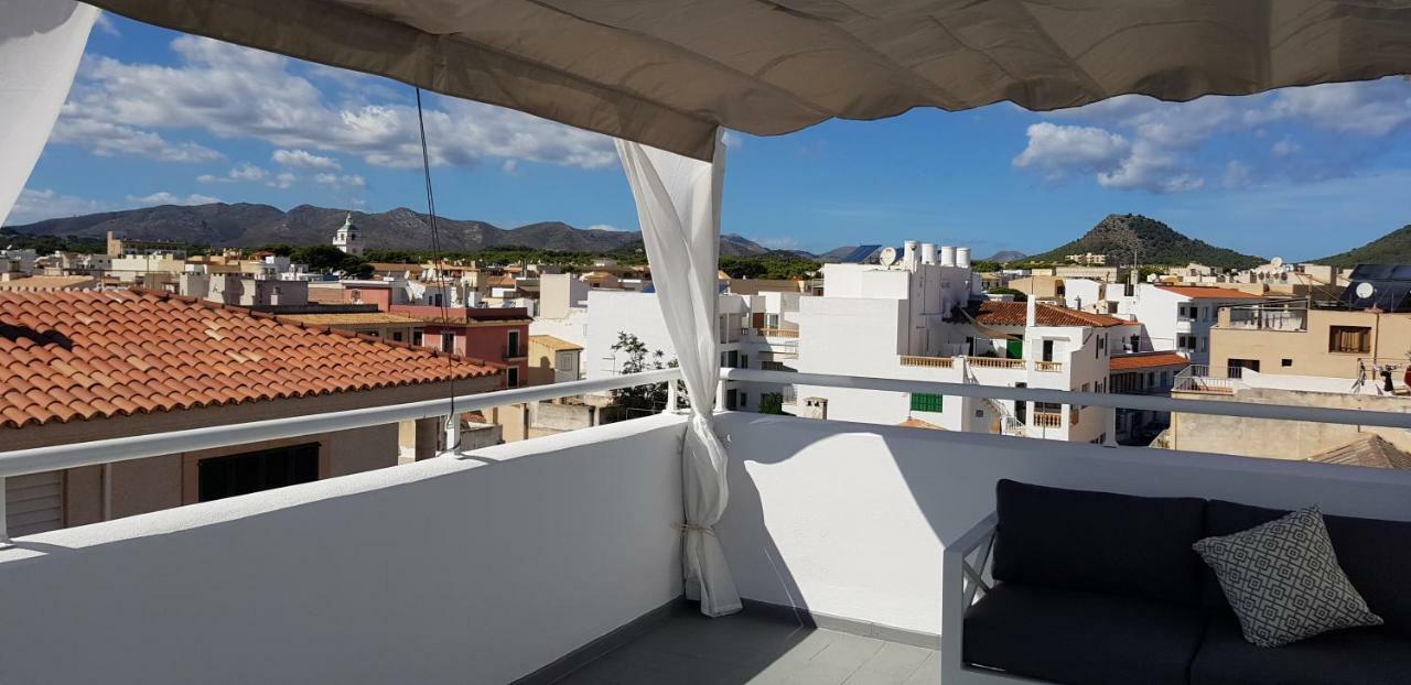 Sonne & Meerblick Aus 40 Grad Heissem Whirlpool Geniessen - Zentral Am Hafen Und Dennoch Ruhig Cala Ratjada (Mallorca) Exterior foto
